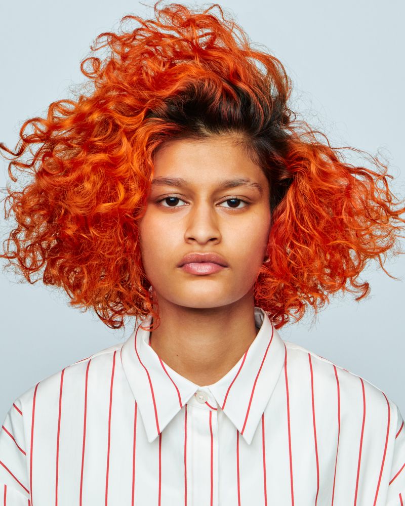 Tangerine Dream Super Cool Colour Bleach London
